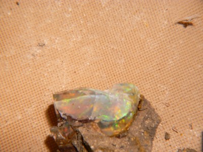 Opal on matrix