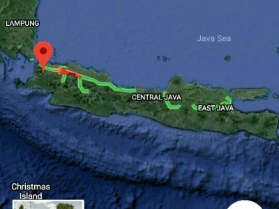Precious Banten opal map