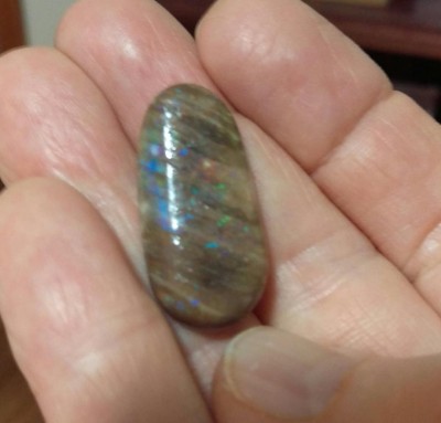 Heres a matrix opal NOT treated, normal rock color