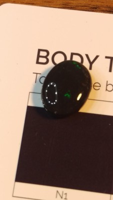 Same N1 Black Opal, just also how it looks next to comparison chart...